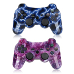 PS3 controlelrs wireless dualshock 3 gamepad blue+purple set